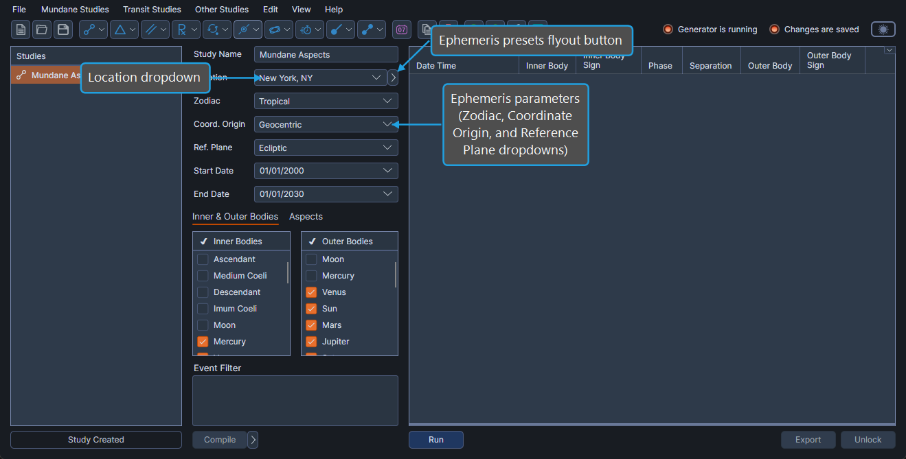 ephemeris-parameters-overview