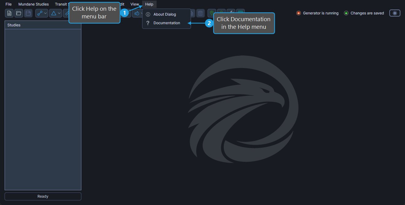 open-documentation-steps