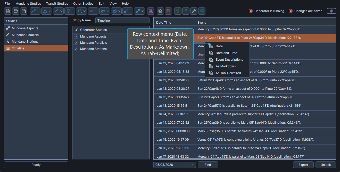 timeline-table-context-menu