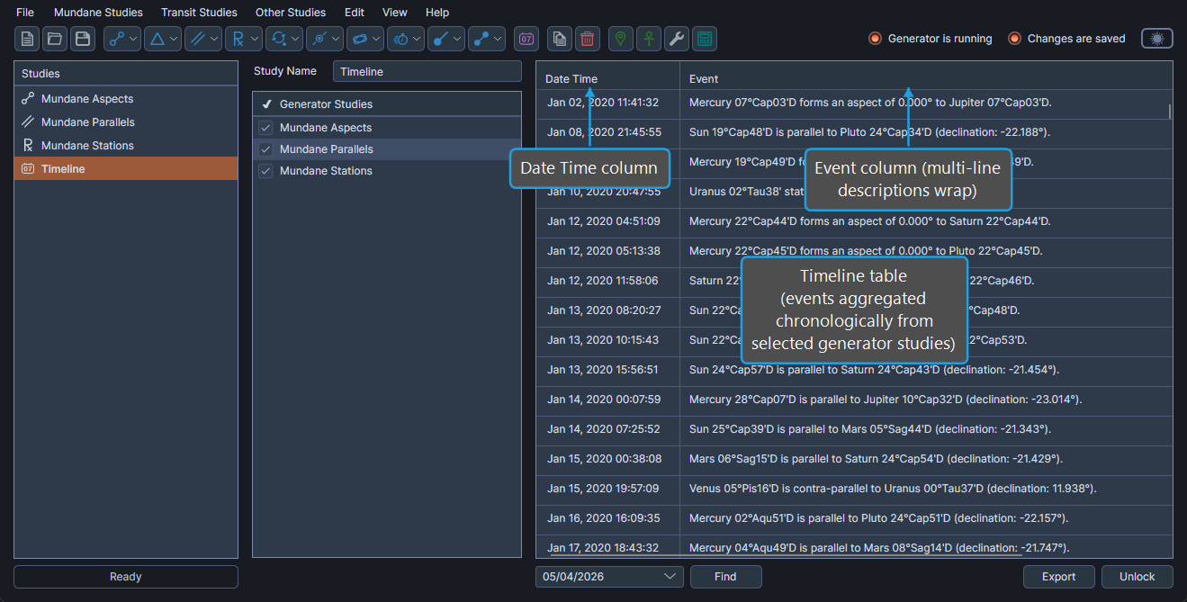 timeline-table-overview